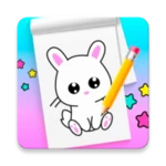 how to draw animals android application logo